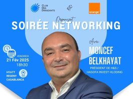 Soirée Networking CDD avec Moncef Belkhayat en partenariat avec Orange Maroc